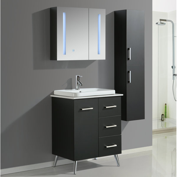 Metro Lane Anaheim 700Mm Freestanding Single Bathroom Vanity with